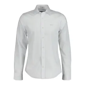 Long Sleeve Satin Shirt Gant Slim image-0