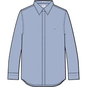 Long Sleeve Satin Shirt Gant image-0