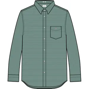 Long sleeve cotton and linen shirt Gant image-3