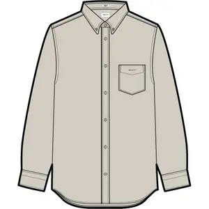 Long Sleeve Twill Shirt Gant Gmnt Dyed image-1