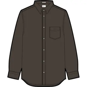 Long Sleeve Twill Shirt Gant Gmnt Dyed image-1