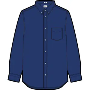 Long Sleeve Twill Shirt Gant Gmnt Dyed image-1
