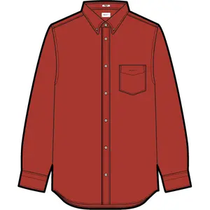 Long Sleeve Twill Shirt Gant Gmnt Dyed image-1