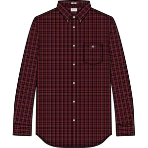 Long sleeve plaid shirt Gant Classic image-1