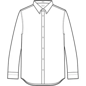 Long Sleeve Stretch Piqué Shirt Gant image-1