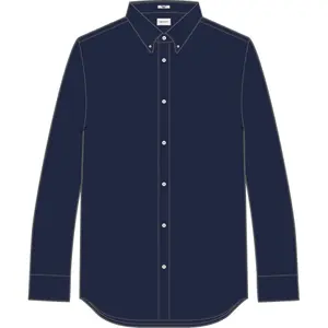 Long Sleeve Stretch Piqué Shirt Gant image-1