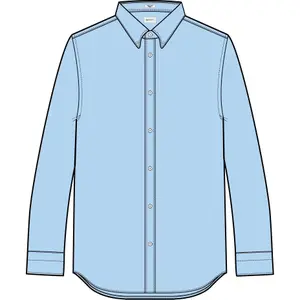 Long Sleeve Stretch Piqué Shirt Gant image-1