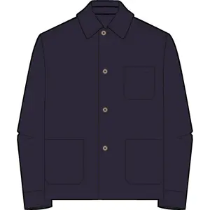 Cotton and Linen Blend Overshirt Gant image-1
