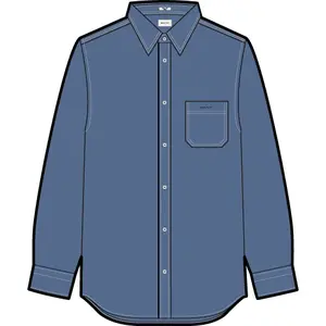 Long sleeve shirt Gant Chambray image-1