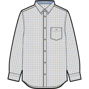 Long-sleeved poplin shirt Gant Classic stripe image-2