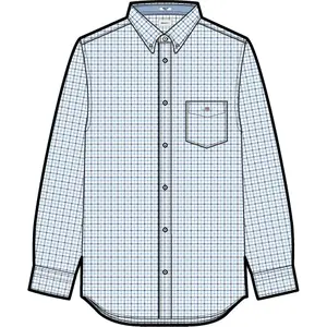 Long-sleeved poplin shirt Gant Classic stripe image-0