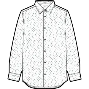 Long-sleeved poplin shirt Gant Aop image-1