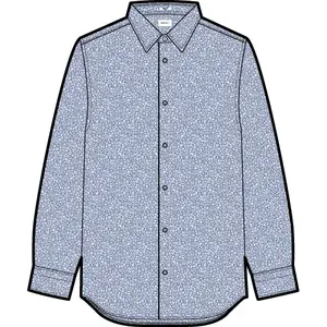Long-sleeved poplin shirt Gant Aop image-2