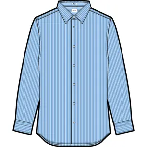 Long Sleeve Stretch Shirt Gant Slim stripe image-2