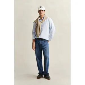 Long-sleeved linen shirt Gant image-4