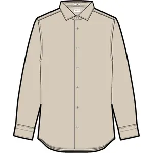 Long-sleeved linen shirt Gant Slim image-1