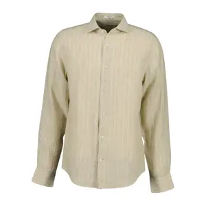 Long-sleeved linen shirt Gant stripe image-0