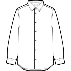 Regular Dress Shirt in Poplin Gant image-1