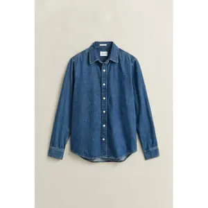 Regular Denim Shirt Gant image-1