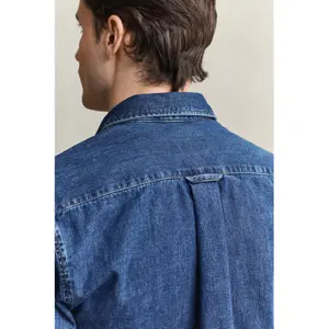 Regular Denim Shirt Gant image-3
