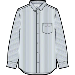 Regular Poplin Shirt Gant image-1