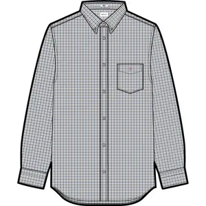 Regular Checked Poplin Shirt Gant image-1