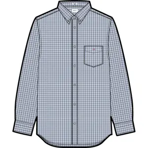 Regular Checked Poplin Shirt Gant image-1