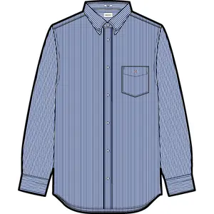 Regular Poplin Shirt Gant Banker classique image-1