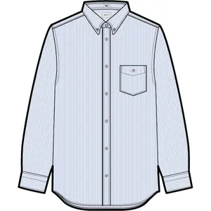 Regular Poplin Shirt Gant Banker classique image-1