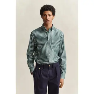 Long-sleeved poplin shirt Gant image-2