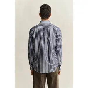 Long sleeve striped shirt Gant Reg Poplin image-3