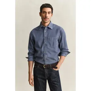 Long sleeve shirt Gant Reg Gmnt Dyed Cord image-2