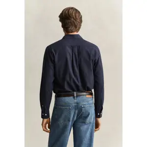 Langarmshirt Gant Reg Flannel Melange image-3