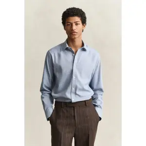 Langarmhemd aus Flanell Gant Reg image-2