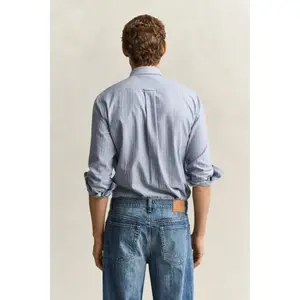 Langarmhemd aus Flanell Gant Reg Stripe image-2