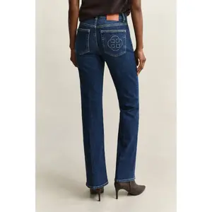Women's Flare Jeans Gant Monogram image-2