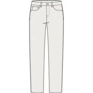 Womens Straight Crop Jeans Gant image-1