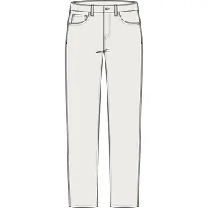Womens Straight Crop Jeans Gant image-2
