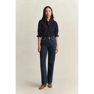 Women's Relaxed Double Button Jeans Gant image-3
