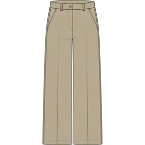 Womens cropped chino trousers Gant image-1