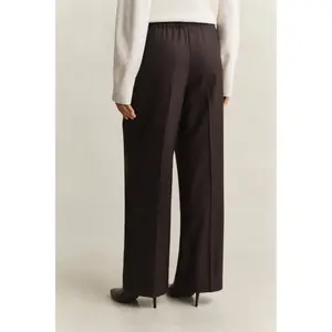 Women's Wool Blend Pull-On Trousers Gant image-2