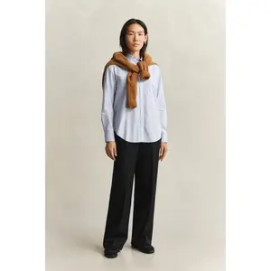 Women's Wool Blend Pull-On Trousers Gant image-3