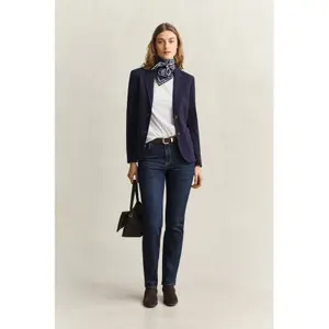 Women's Long Sleeve Regular T-Shirt Gant Shield image-2