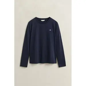 Women's Long Sleeve Regular T-Shirt Gant Shield image-1