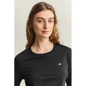 Women's Long Sleeve Regular T-Shirt Gant Shield image-2