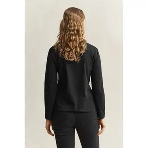 Women's Long Sleeve Regular T-Shirt Gant Shield image-5