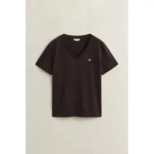 Women's V-neck T-shirt Gant Shield image-1