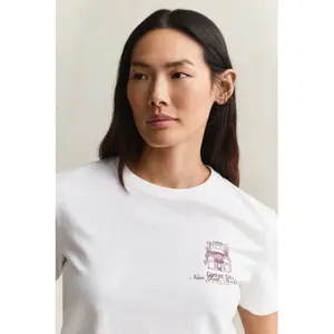 Women's regular t-shirt Gant Graphic image-2