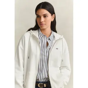 Women's zip-up sweatshirt Gant Shield image-2