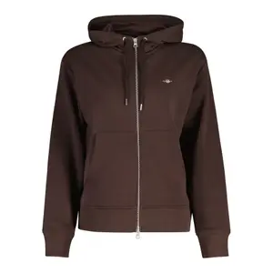 Women's zip-up sweatshirt Gant Shield image-0